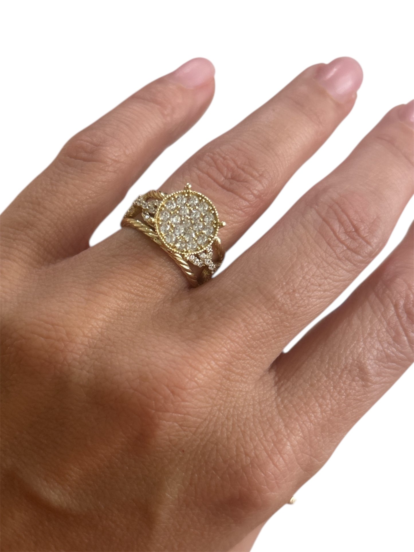 Anillo oro 14 k